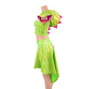 Dragon Tail Skirt and Crop Top Set - Coquetry Clothing