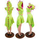 Dragon Tail Skirt and Crop Top Set - Coquetry Clothing