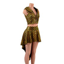 Dragon Tail Skirt & Crop Hoodie Set - Coquetry Clothing