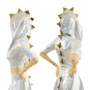 Dragon Tail Skirt & Crop Hoodie Set - Coquetry Clothing