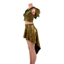 Dragon Tail Skirt & Crop Hoodie Set - Coquetry Clothing
