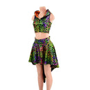 Dragon Tail Skirt & Crop Hoodie Set - Coquetry Clothing