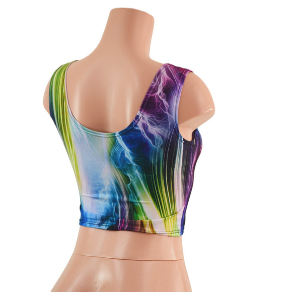 Electric Slide Crop Tank READY to SHIP - Coquetry Clothing