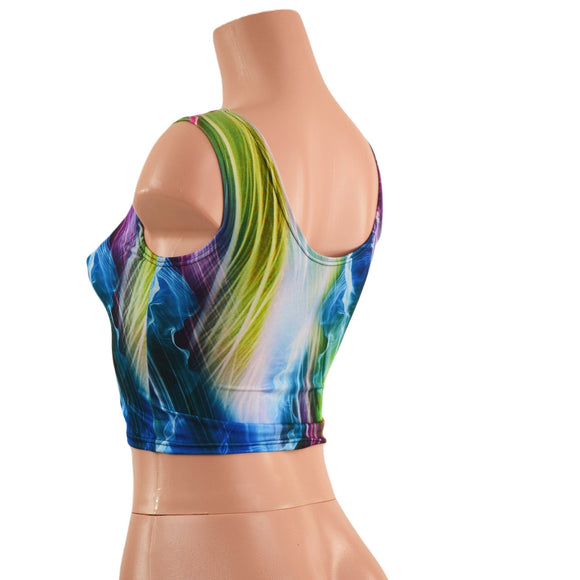 Electric Slide Crop Tank READY to SHIP - Coquetry Clothing