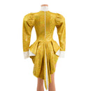 Faux Tux Romper with Tails, Tie, and Turtleneck - Coquetry Clothing