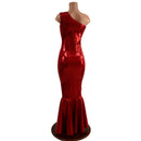 Fish Tail Gown with Fully Separating Burlesque Style Zipper - Coquetry Clothing