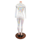 Flashbulb Holographic "Stella" Catsuit - Coquetry Clothing