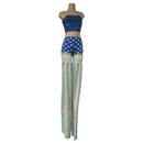 Flashbulb White Holographic Stilt Covers - Coquetry Clothing