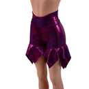 Fuchsia Sparkly Jewel High Waist Pixie Shorts - Coquetry Clothing