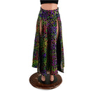 Fully Lined Maxi Skirt with Double Slits - Coquetry Clothing