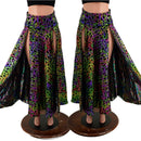Fully Lined Maxi Skirt with Double Slits - Coquetry Clothing