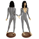 Ghost with the Most Plunging V Neckline Catsuit - Coquetry Clothing