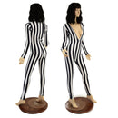 Ghost with the Most Plunging V Neckline Catsuit - Coquetry Clothing