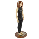 Girls Black Mystique Catsuit with Snap Back Turtleneck - Coquetry Clothing