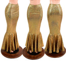 Gold Fish Scale High Waist Mermaid Skirt - Coquetry Clothing
