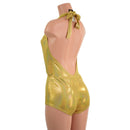 Gold Sparkly Jewel Josie Romper - Coquetry Clothing