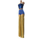 Gold Sparkly Jewel Stilt Covers - Coquetry Clothing