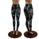 Gothic Garden High Waist Leggings READY to SHIP - Coquetry Clothing