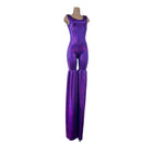 Grape Holographic Twist Back Stilting Costume - Coquetry Clothing