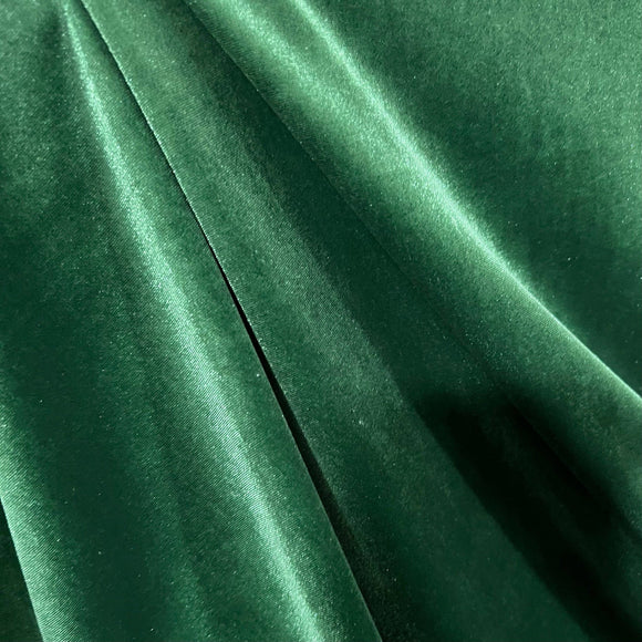Green Stretch Velvet Fabric - Coquetry Clothing