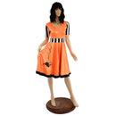 Halloween Mid Length Spider Dress - Coquetry Clothing