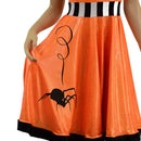 Halloween Mid Length Spider Dress - Coquetry Clothing