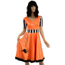 Halloween Mid Length Spider Dress - Coquetry Clothing