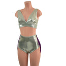 Happy Daisy Fringed Siren Shorts and Bralette Set - Coquetry Clothing