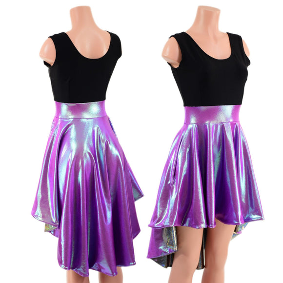 Hi Lo Silver Lining Skater Dress with Pockets - Coquetry Clothing