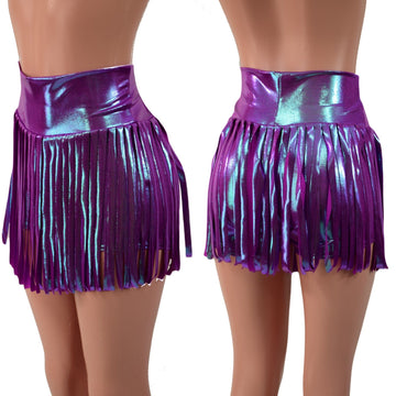 High Waist Gladiator Shorts in Plumeria - Coquetry Clothing