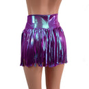 High Waist Gladiator Shorts in Plumeria - Coquetry Clothing