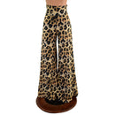 High Waist Leopard Print Wide Leg Pants - Coquetry Clothing