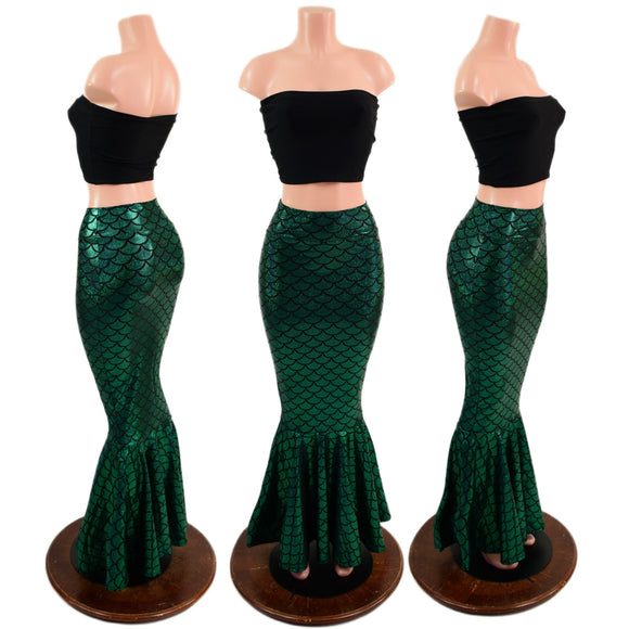 High Waist Mermaid Skirt - Coquetry Clothing