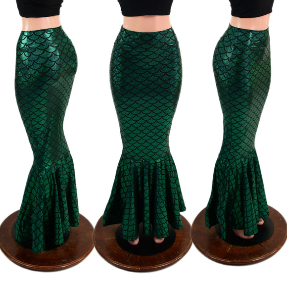 High Waist Mermaid Skirt - Coquetry Clothing