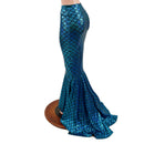 High Waist Mermaid Skirt with Puddle Train - Coquetry Clothing