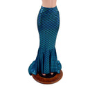 High Waist Mermaid Skirt with Puddle Train - Coquetry Clothing