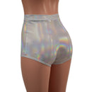 High Waist Pinup Shorts with Boy Cut Leg in Flashbulb - Coquetry Clothing