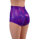 High Waist Pinup Shorts with Front Laceup - Coquetry Clothing