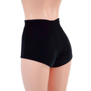 High Waist Pinup Shorts with Front Laceup - Coquetry Clothing