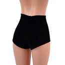 High Waist Pinup Shorts with Front Laceup - Coquetry Clothing