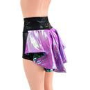 High Waist Shorts with Mini Tux Back - Coquetry Clothing