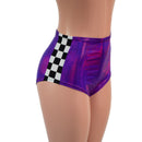 High Waist Side Panel "Siren" Shorts - Coquetry Clothing