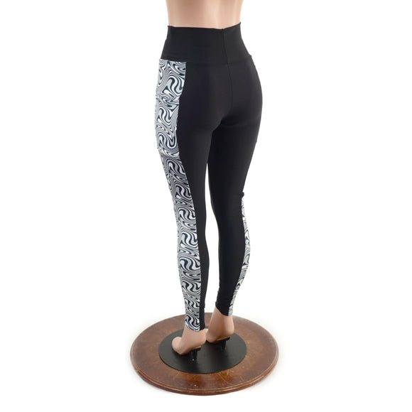 High Waist Side Pocket Leggings - Coquetry Clothing