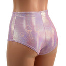 High Waist Siren Shorts with Mushroom Trio - Coquetry Clothing