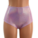 High Waist Siren Shorts with Mushroom Trio - Coquetry Clothing