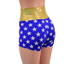 High Waist Super Hero Shorts - Coquetry Clothing