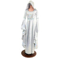 Hooded Marian Gown with Sorceress Sleeves - 8
