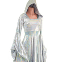 Hooded Marian Gown with Sorceress Sleeves - 6