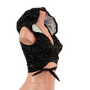 Hooded Wrap & Tie Top - Coquetry Clothing