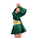 Hooded Wrap & Tie Top and Culotte Set - Coquetry Clothing